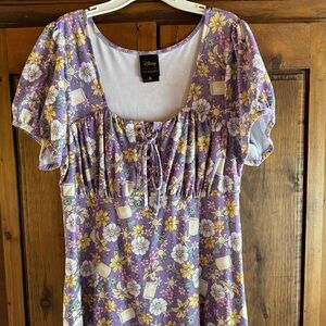 Her Universe Disney Tangled Floral Icons Dress